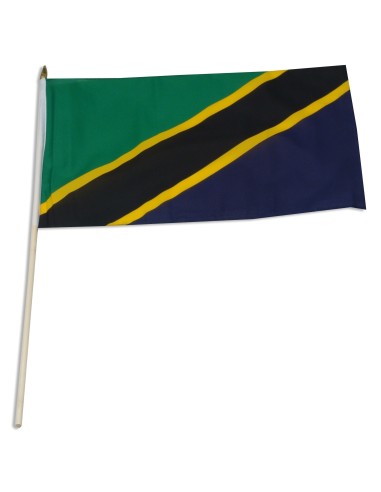 Tanzania Mounted Flag 12" x 18"| Buy Online Now