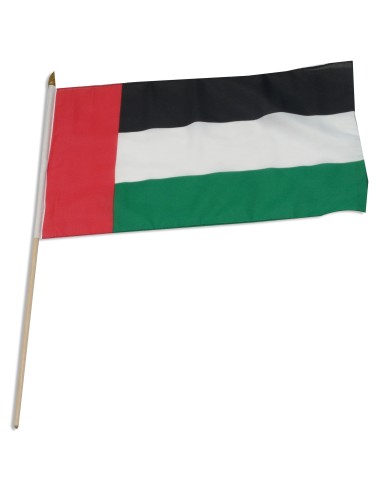 United Arab Emirates Mounted Flag 12" x 18"| Buy Online Now