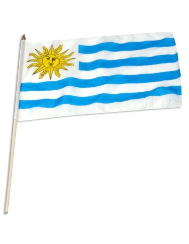 Uruguay Mounted Flag 12" x 18"| Buy Online Now