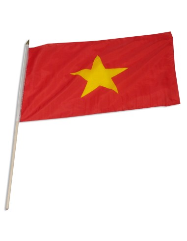 Vietnam Mounted Flag 12" x 18"| Buy Online Now