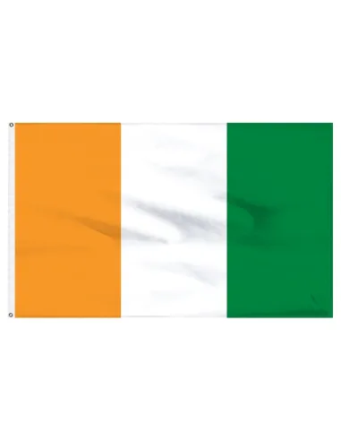 Ivory Coast 2' x 3' Indoor International Polyester Flag | Buy Online