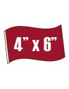 4in X 6in Stick Flags